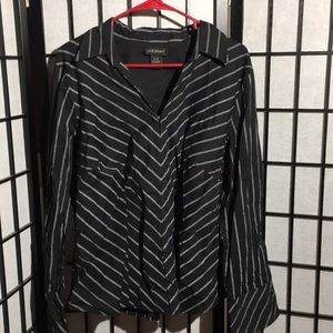 Lane Bryant Hook Closure Top Size 14/16